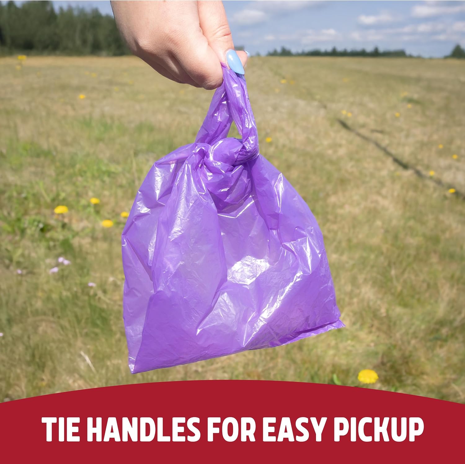 Eco-Friendly Dog Waste Bags 1000, 50 Refill Rolls, Vanilla Scented, Made from Recycled Materials